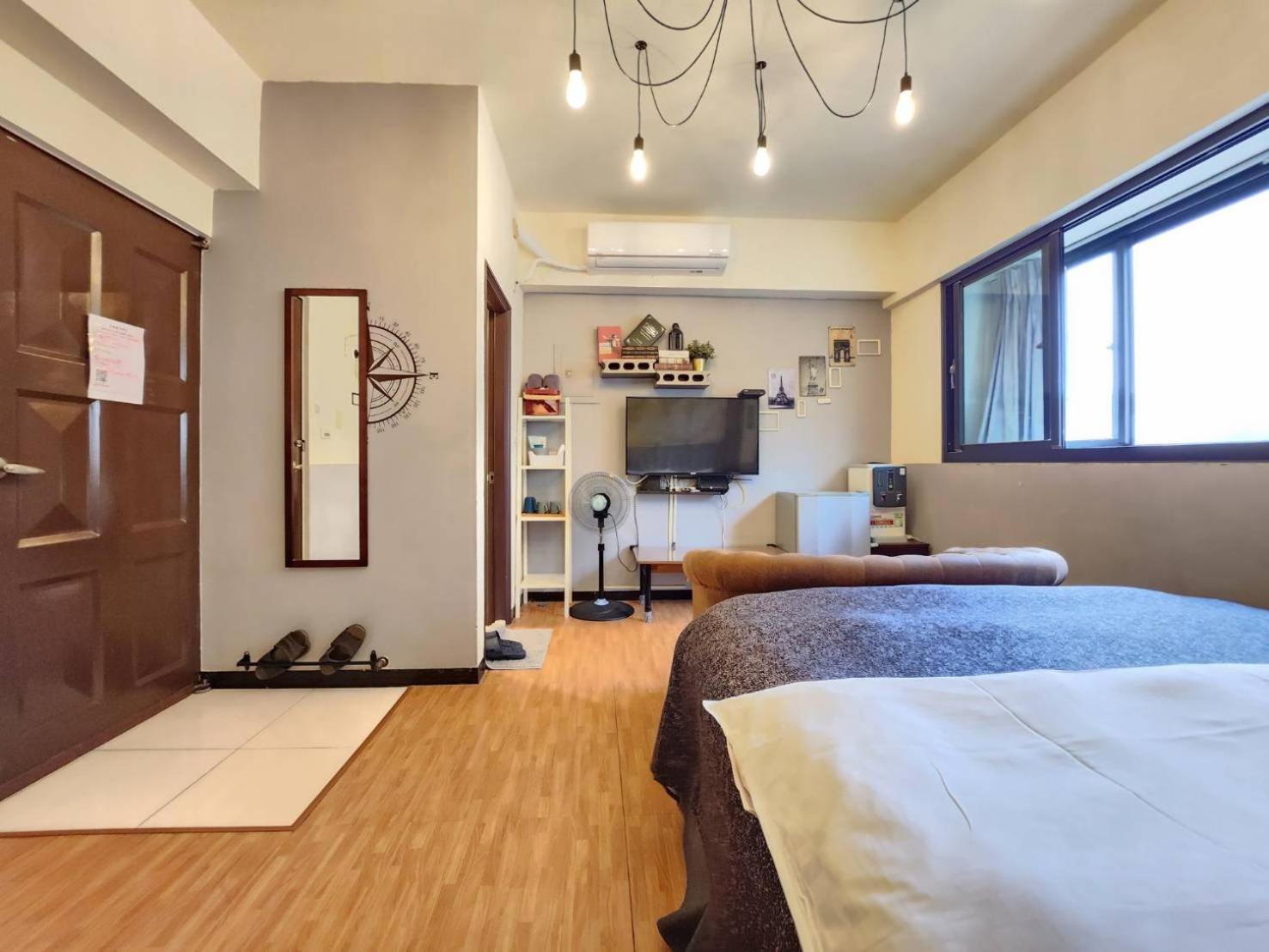 一中喵喵 有統編收據 Hotell Taichung Exteriör bild