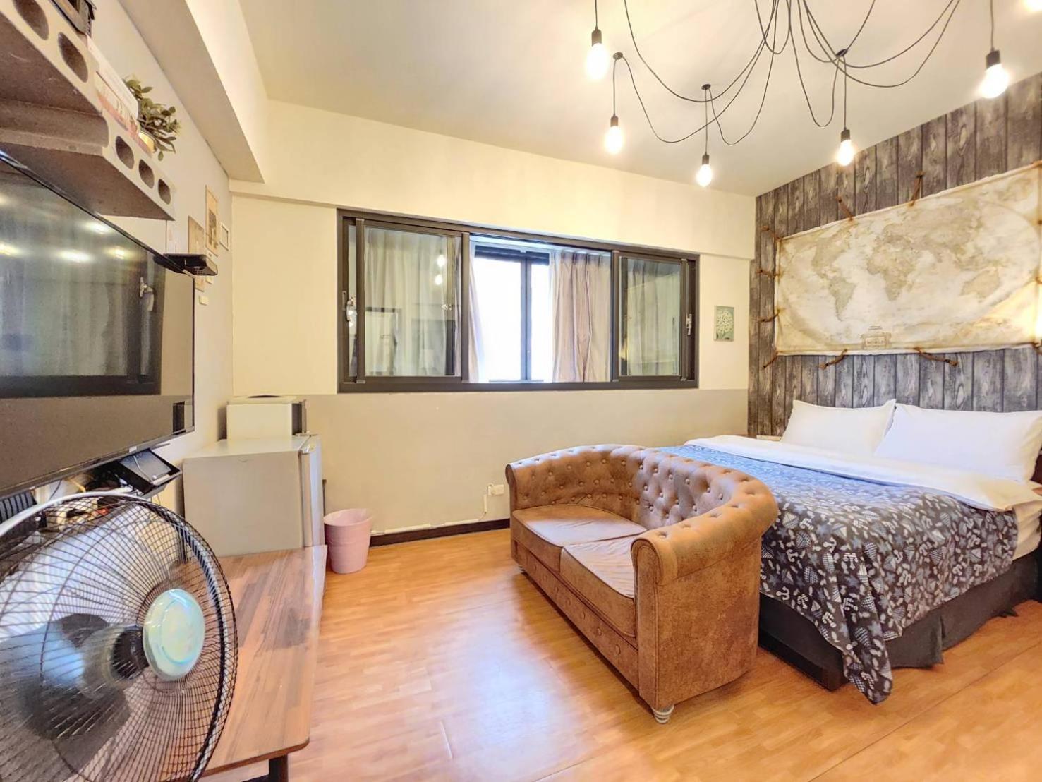 一中喵喵 有統編收據 Hotell Taichung Exteriör bild