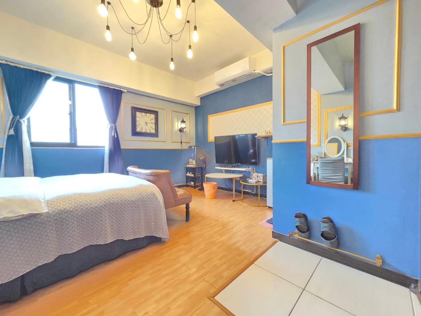 一中喵喵 有統編收據 Hotell Taichung Exteriör bild